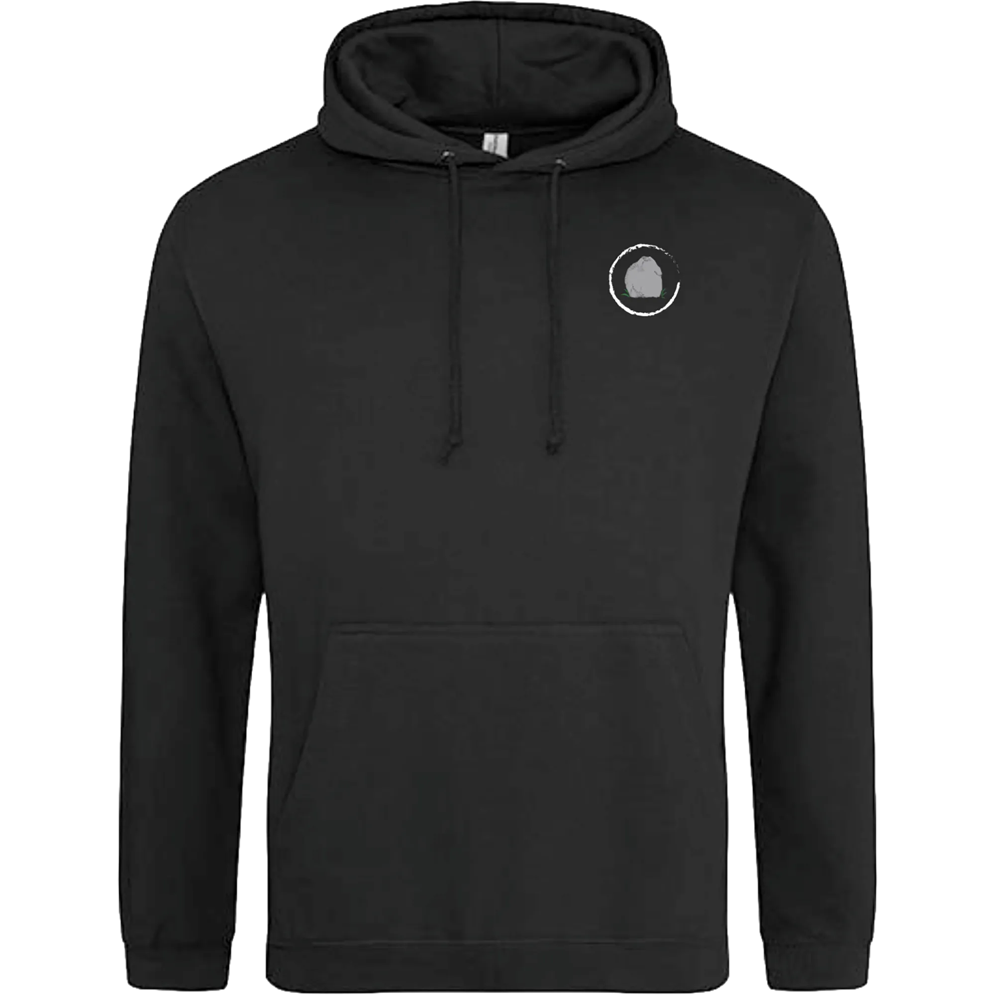 BIGTIME Koppel Steen | Hoodie Herren schwarz Front