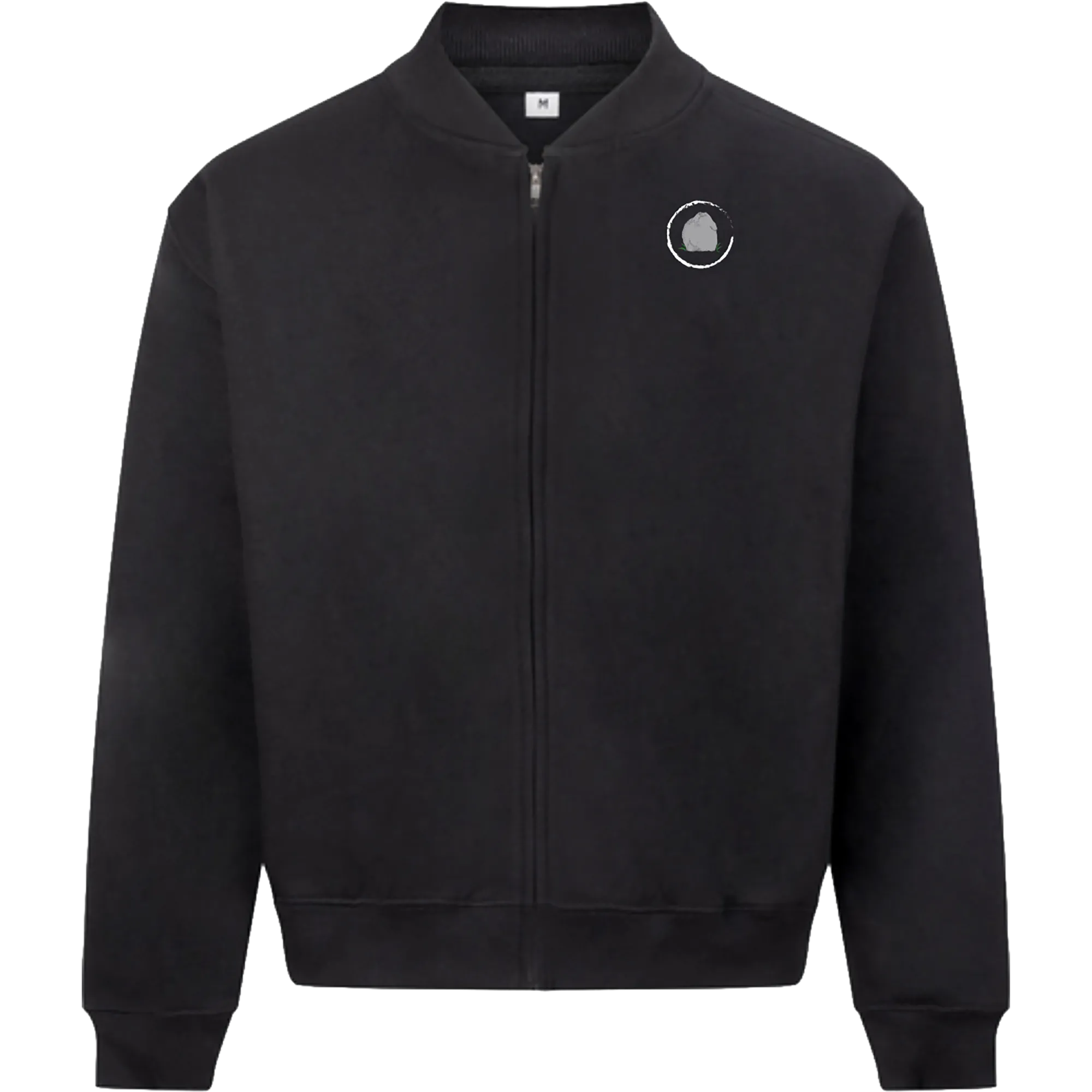 BIGTIME Koppel Steen | Sweat Jacke Damen schwarz Front