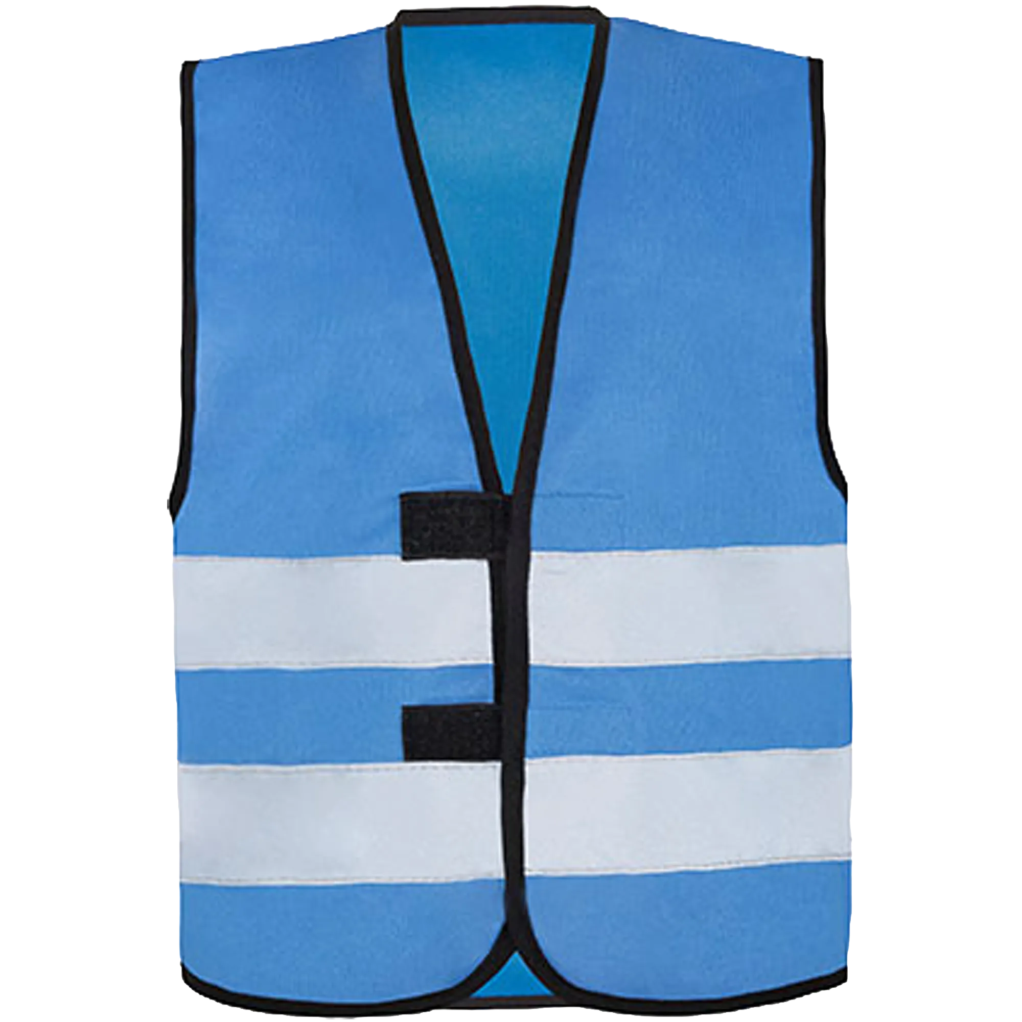 Korntex Warnweste Hi-Vis Functional Aarhus Kinder Blue Front #farbe_blue