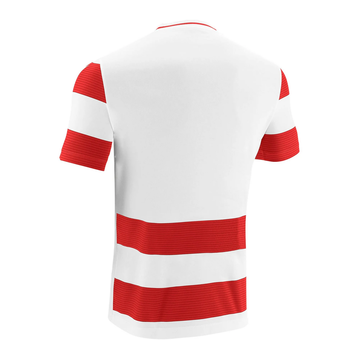 Macron Trikot Alcyon Eco Unisex White-Red Seite