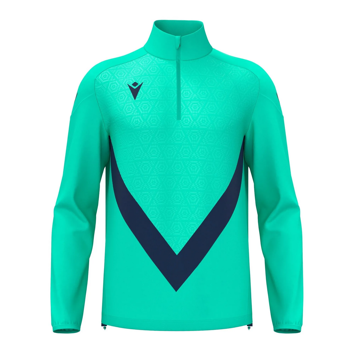 Macron Aufwärmshirt Anduin Unisex turquoise Seite