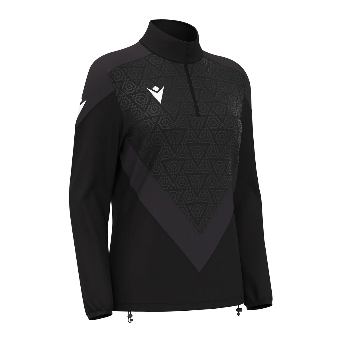 Macron Aufwärmshirt Anora Damen black Front
