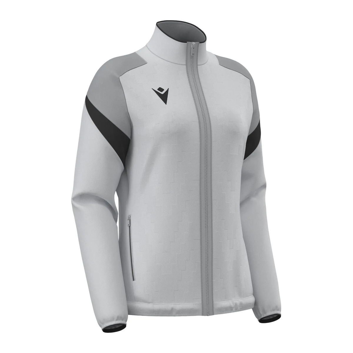 Macron Aufwärmshirt Athena Damen stone-grey Front