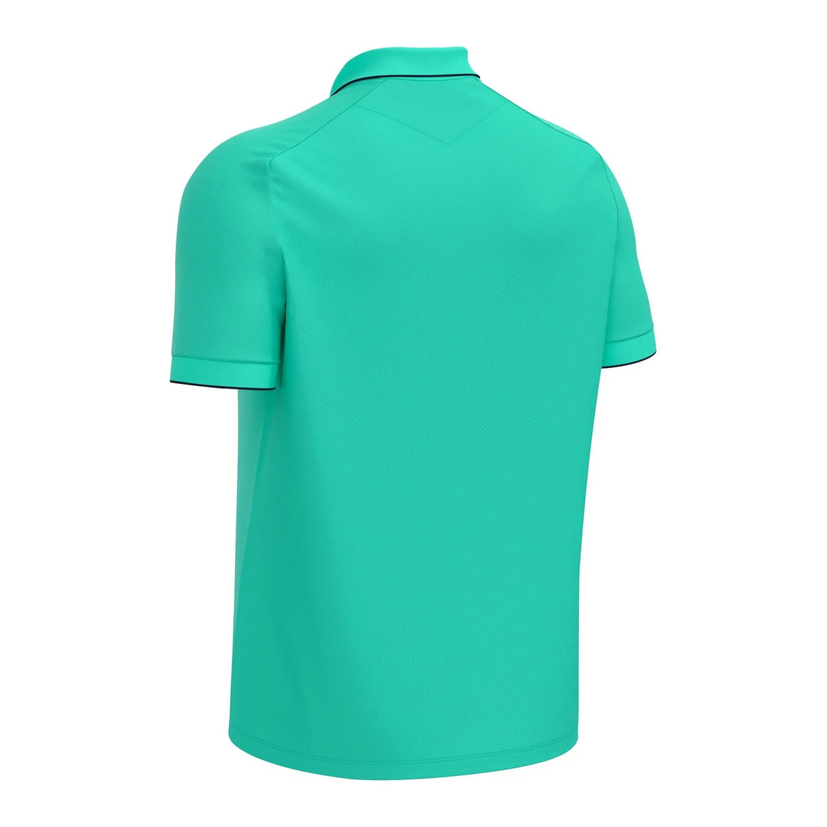 Macron Poloshirt Baldwin Unisex turquoise Rücken