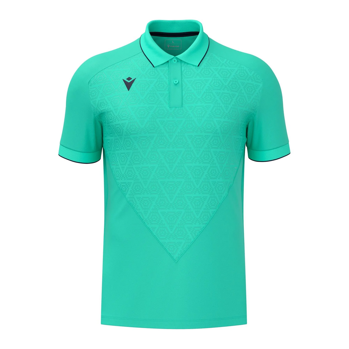 Macron Poloshirt Baldwin Unisex turquoise Seite