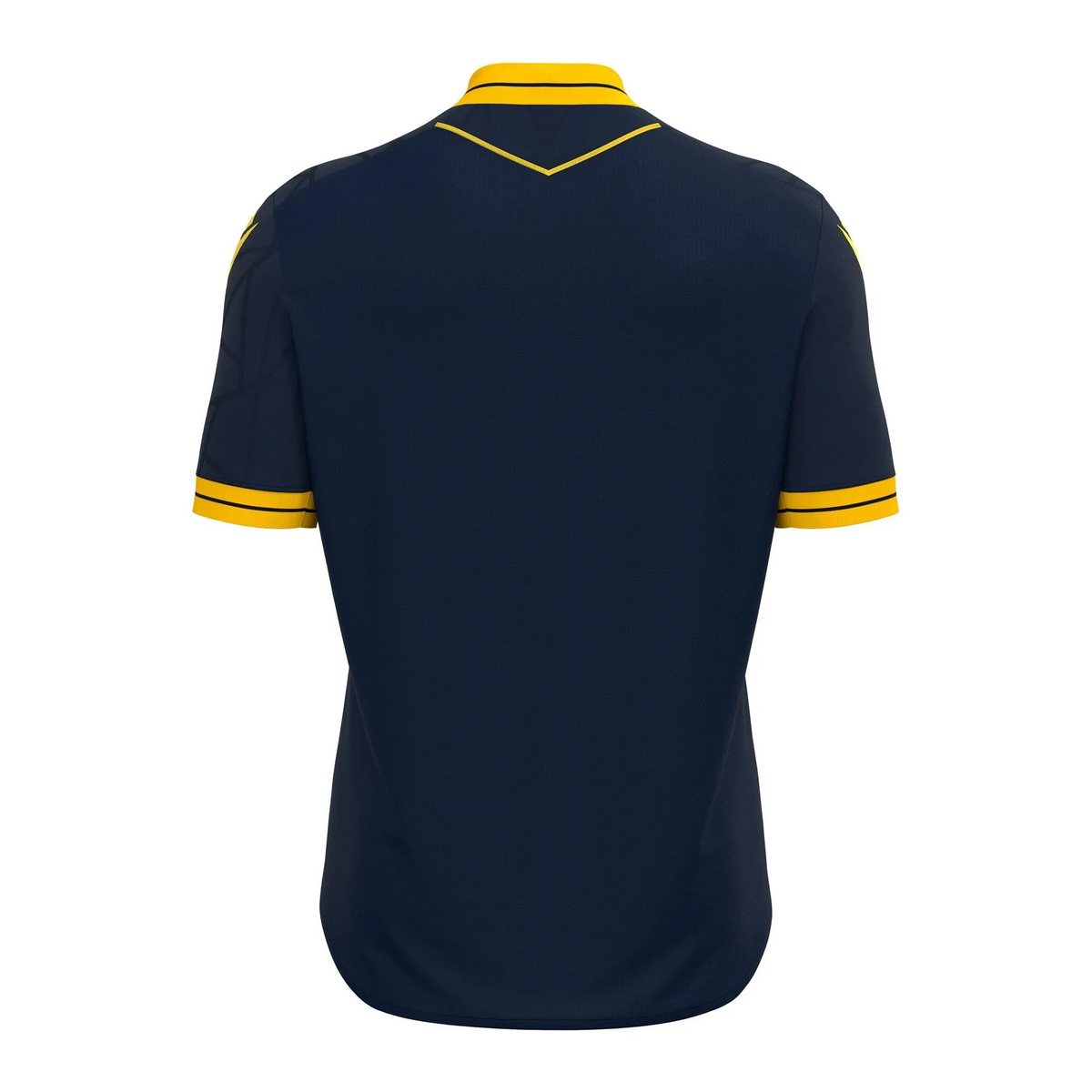 Macron Trikot CERBERUS Unisex Navy-Yellow Rücken