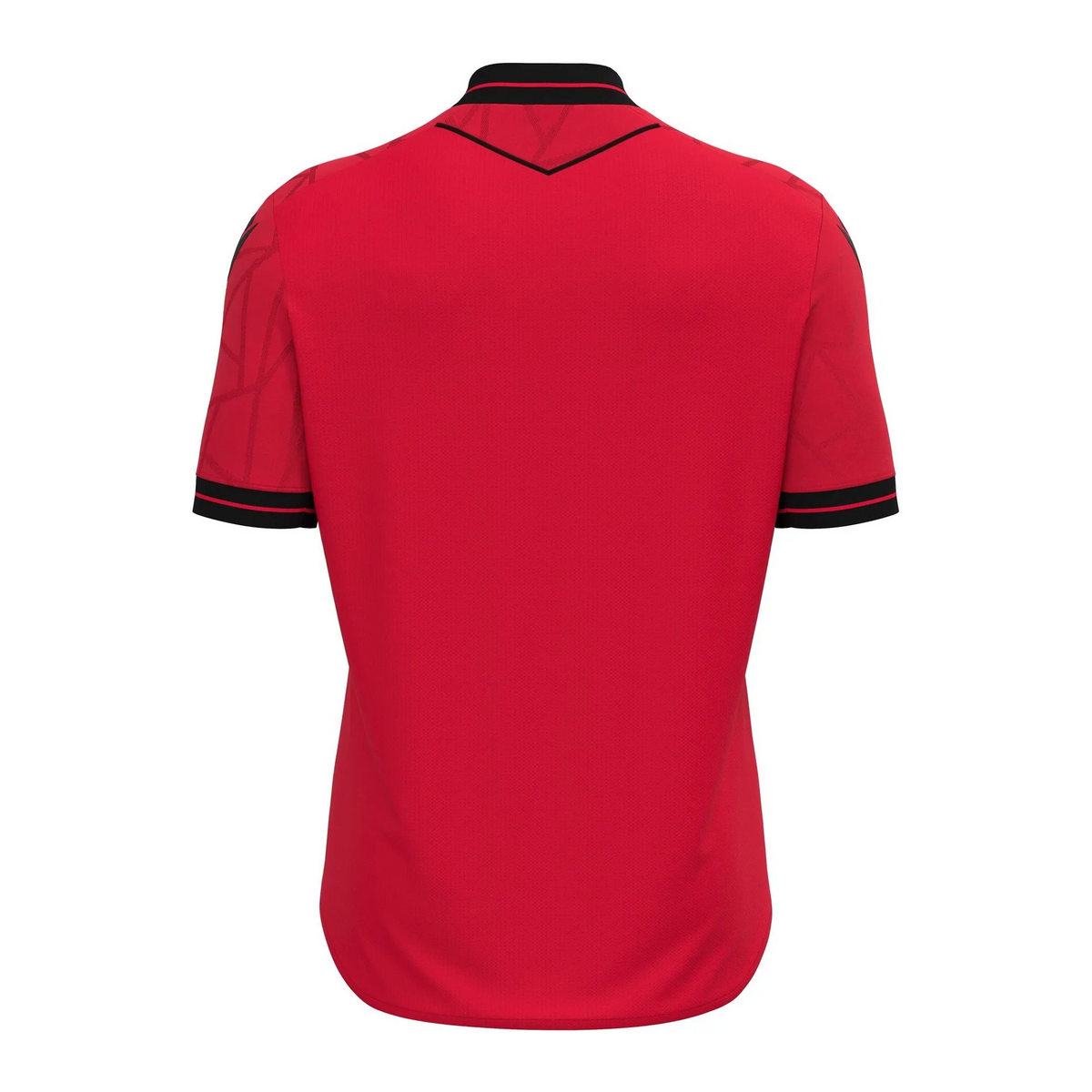 Macron Trikot CERBERUS Unisex Red-Black Rücken