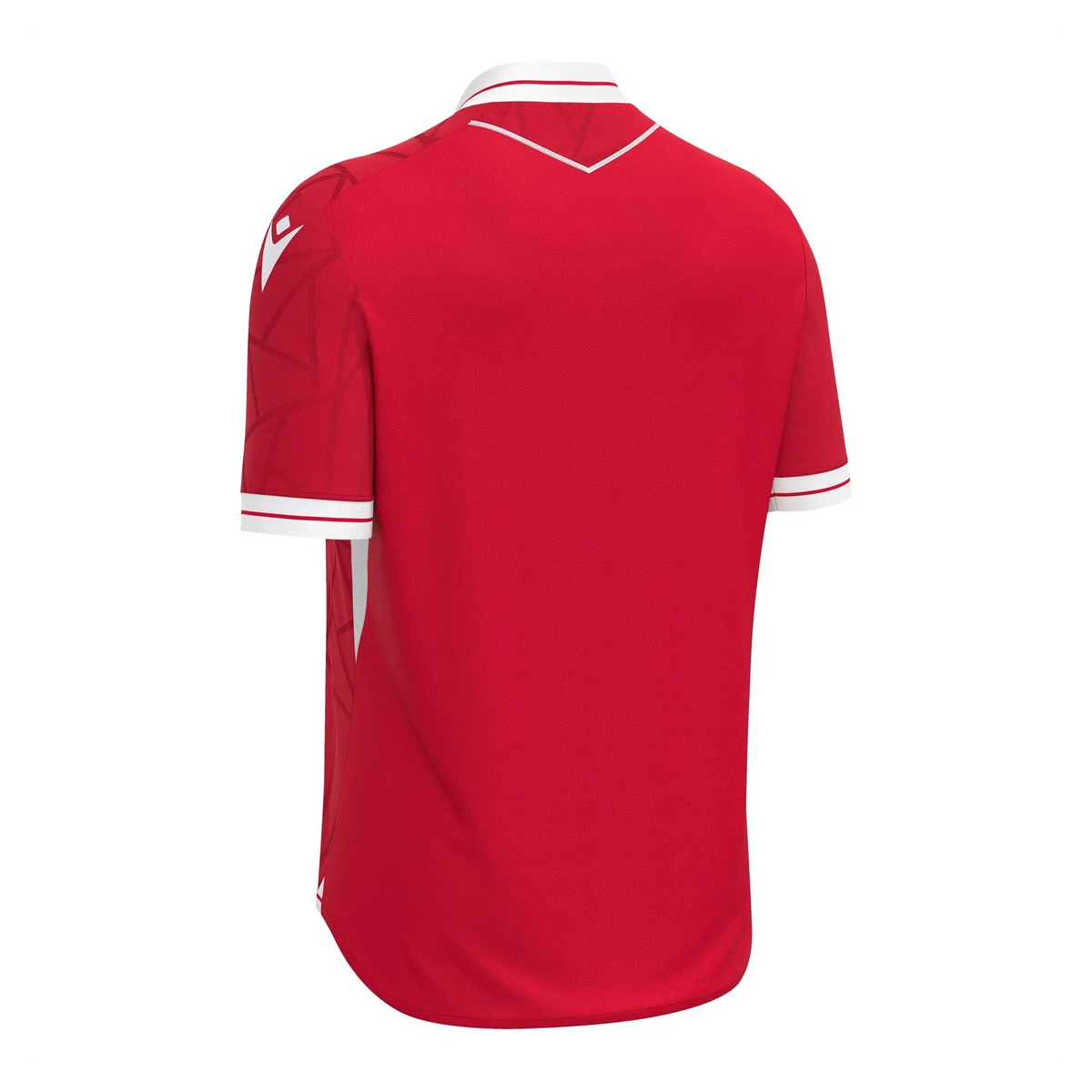 Macron Trikot CERBERUS Unisex Red-White Seite