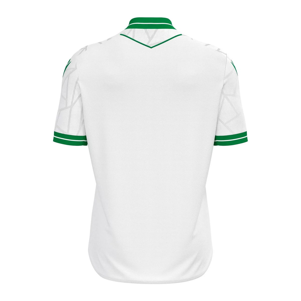 Macron Trikot CERBERUS Unisex White-Green Rücken