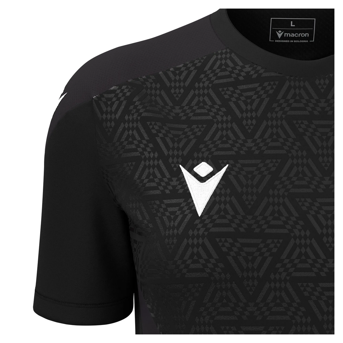 Macron Trikot DRYAD Damen Black-Black Detail