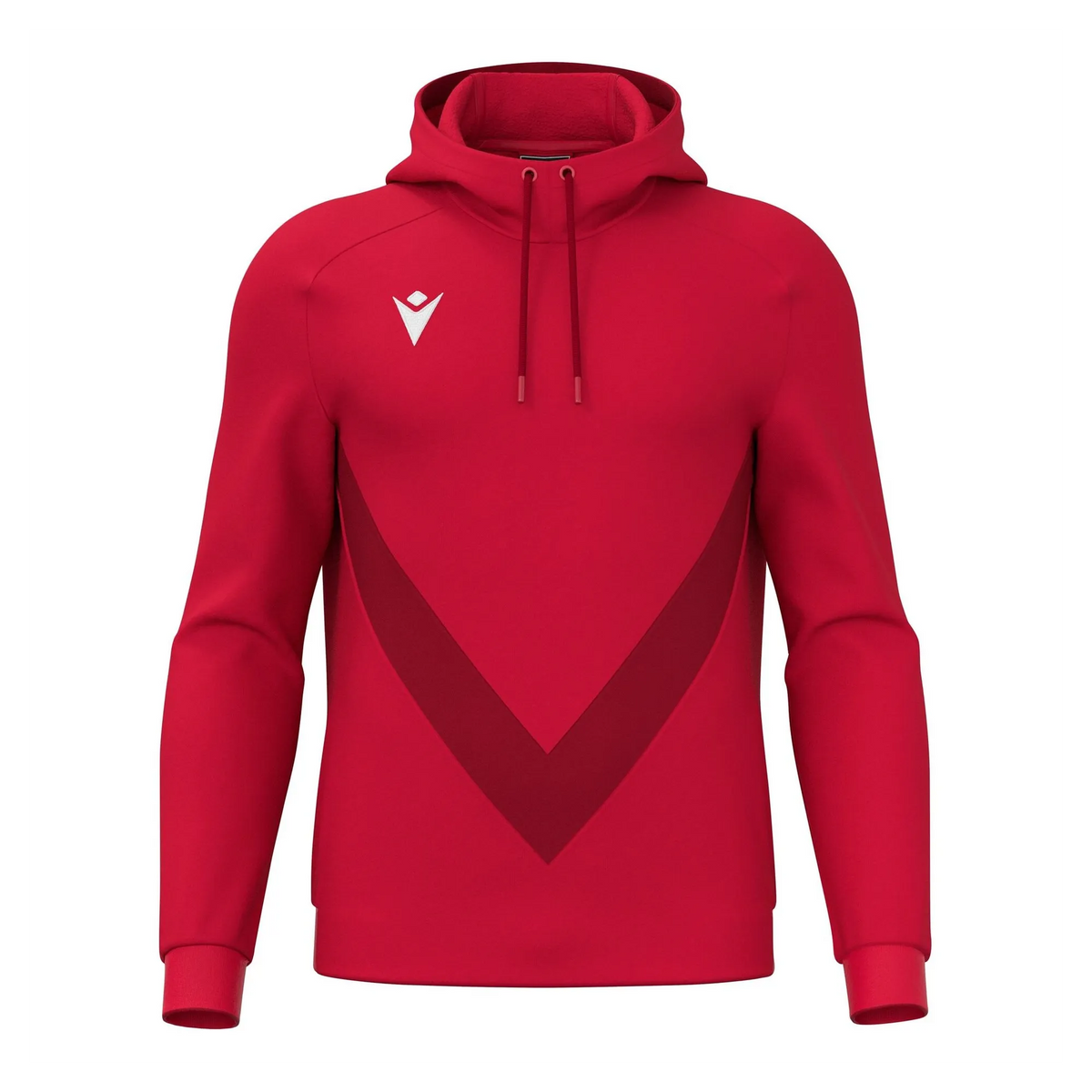 Macron Hoodie Fenders Unisex red Seite