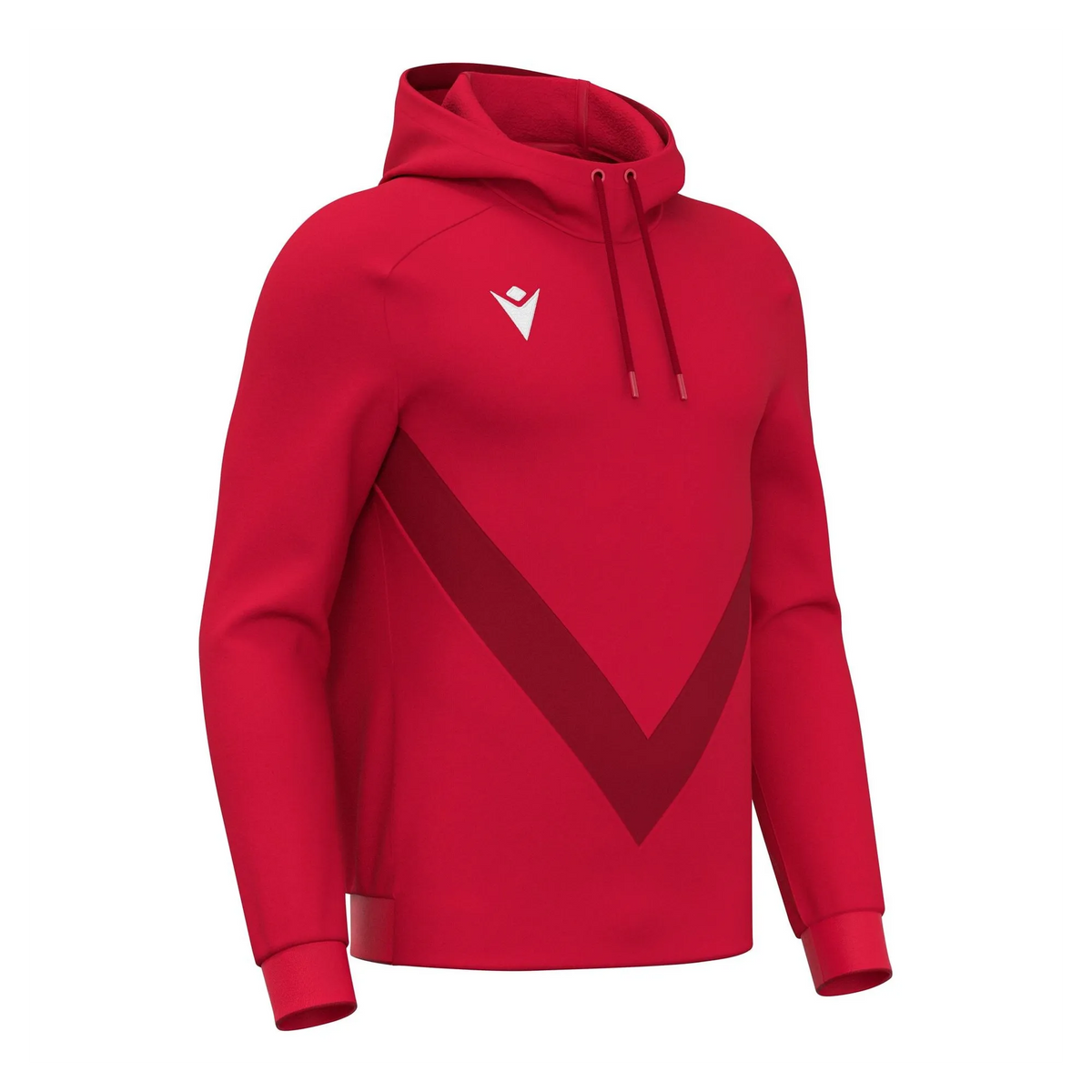 Macron Hoodie Fenders Unisex red Front