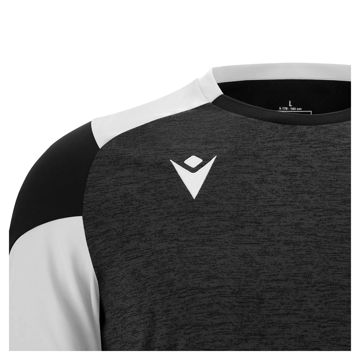 Macron Trikot GOLEM Unisex Black-White Detail