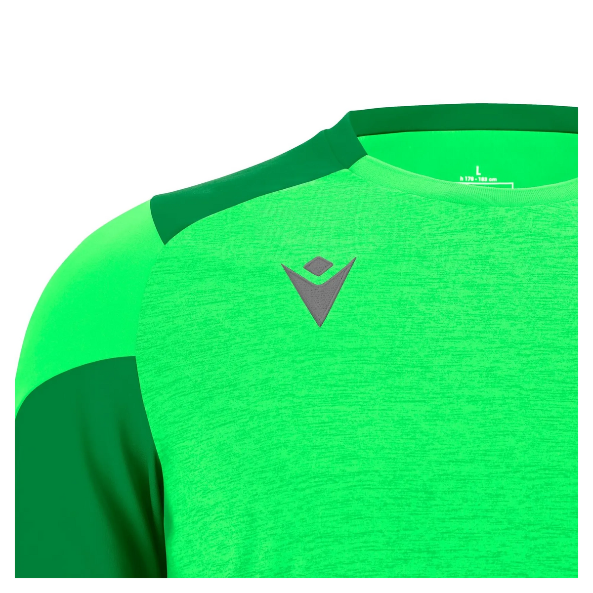 Macron Trikot GOLEM Unisex Neon Green-Green Detail