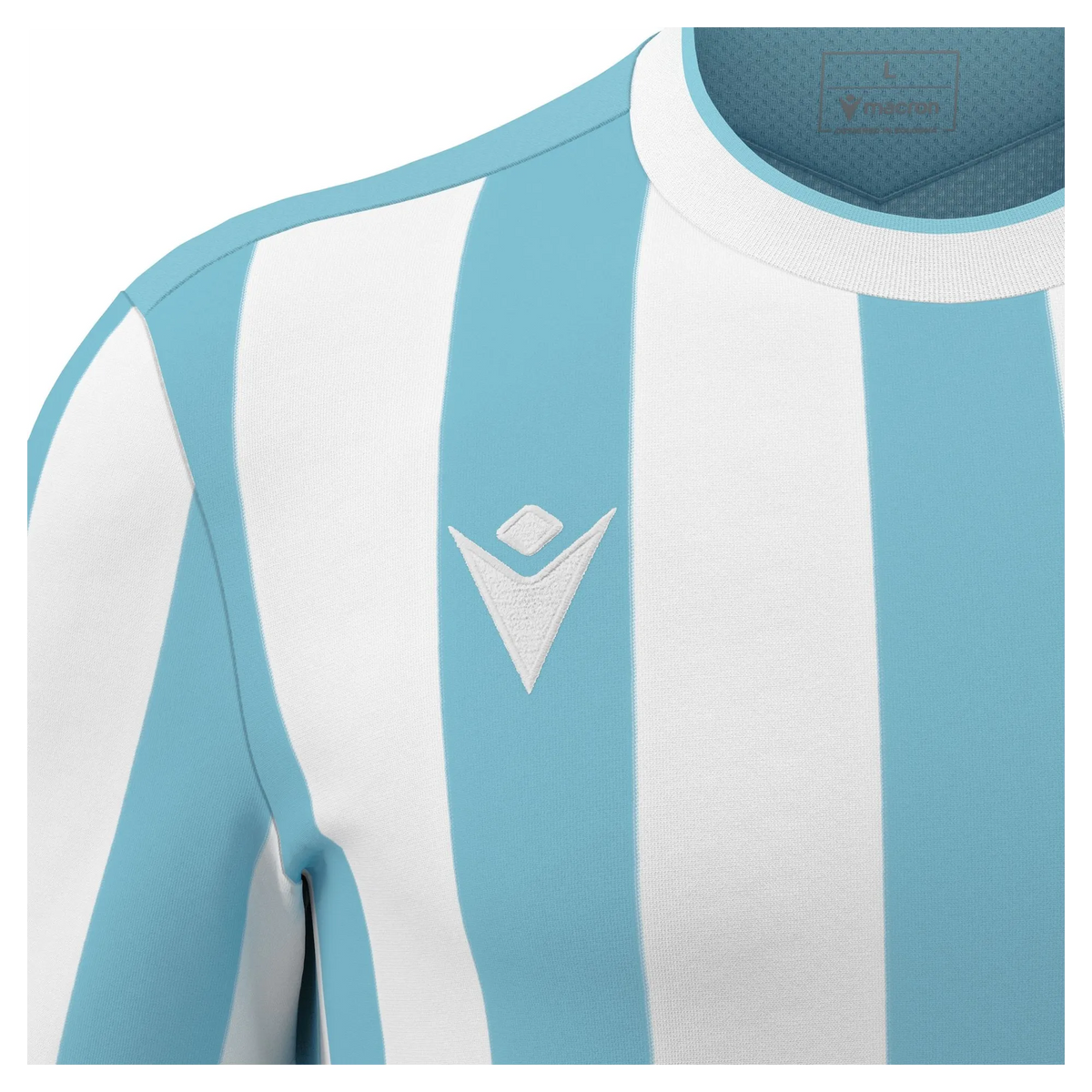 Macron Trikot Legion Unisex Columbia-White Detail