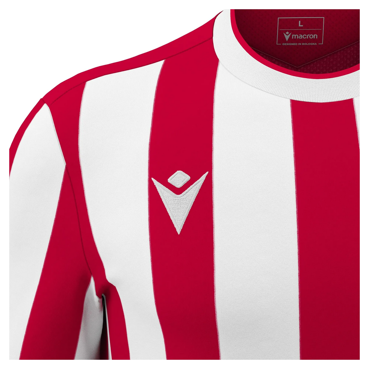 Macron Trikot Legion Unisex Red-White Detail