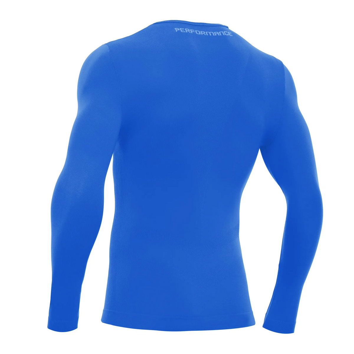 Macron Longsleeve Performance LS Unisex royal-blue Rücken