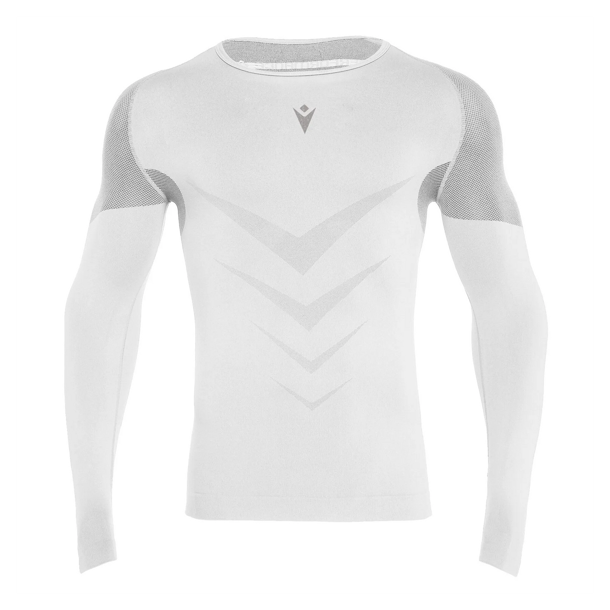 Macron Longsleeve Performance ++ LS Unisex white Seite