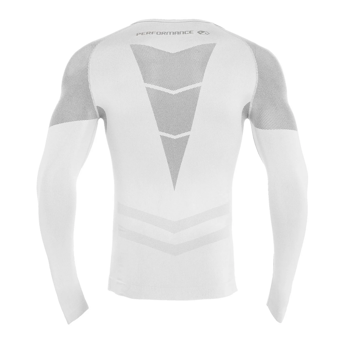 Macron Longsleeve Performance ++ LS Unisex white Seite