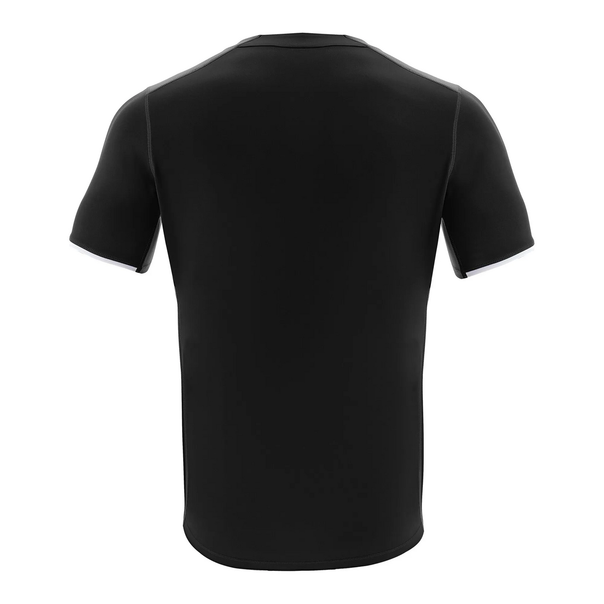 Macron Trikot Rhodium Eco Unisex Black-White Rücken