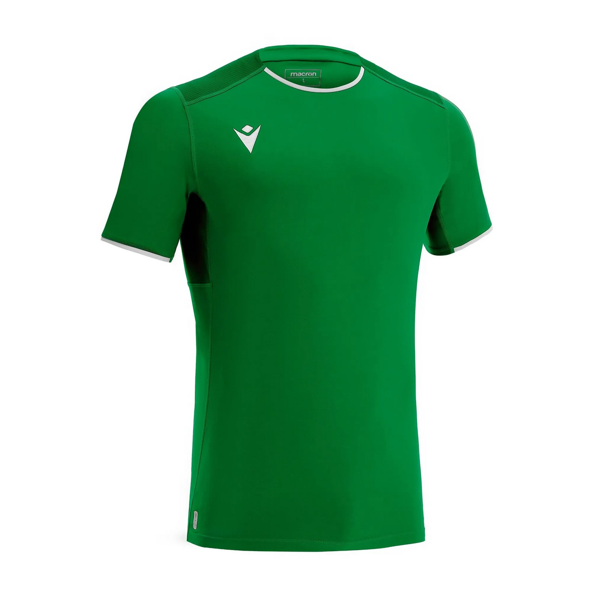 Macron Trikot Rhodium Eco Unisex Green-White Front