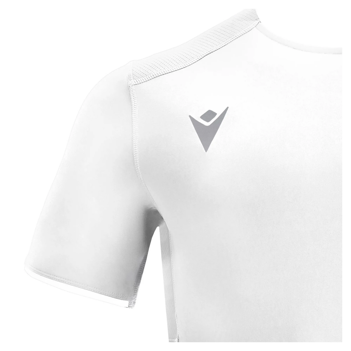 Macron Trikot Rhodium Eco Unisex White Detail