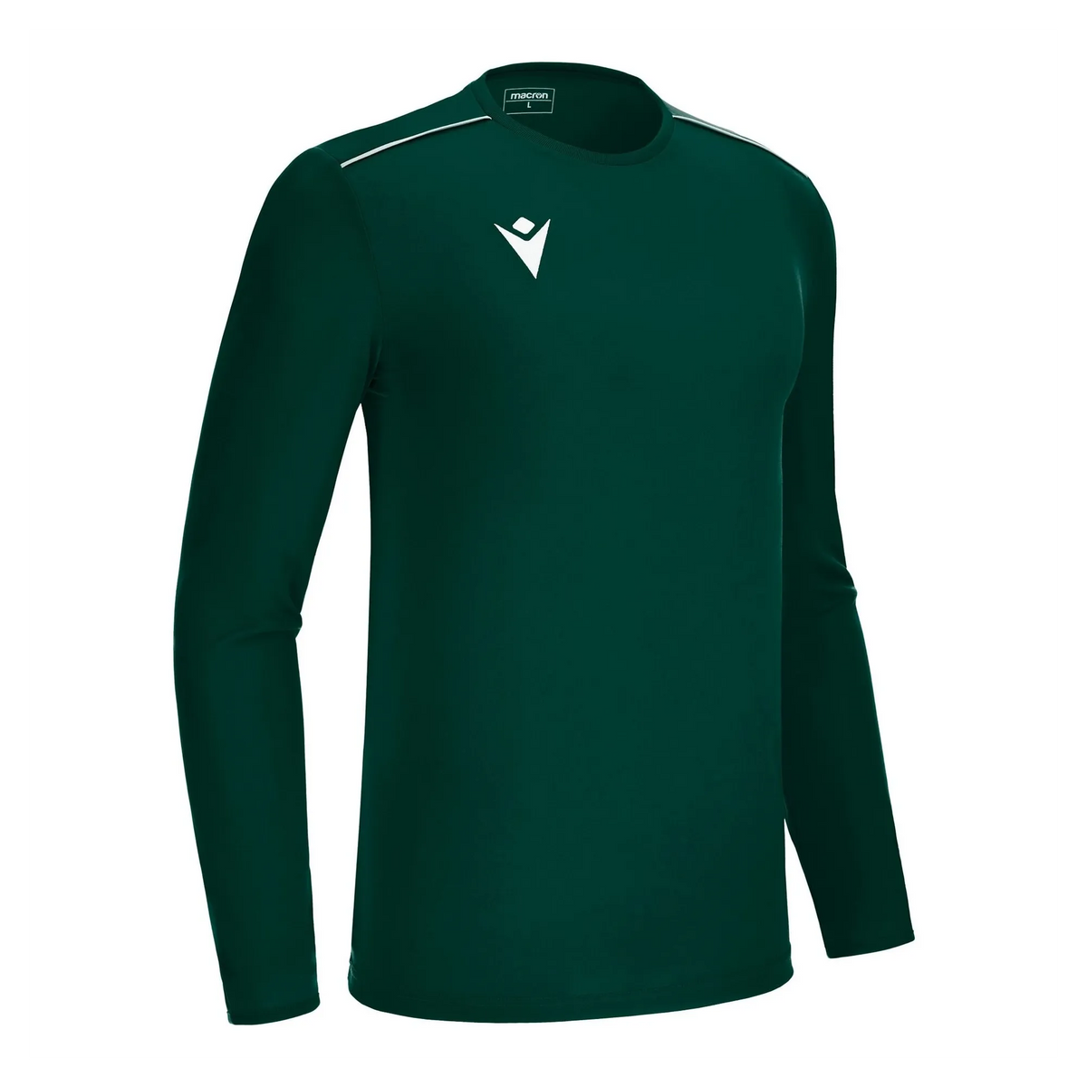 Macron Trikot RIGEL HERO Langarm Unisex Bottle Green Front