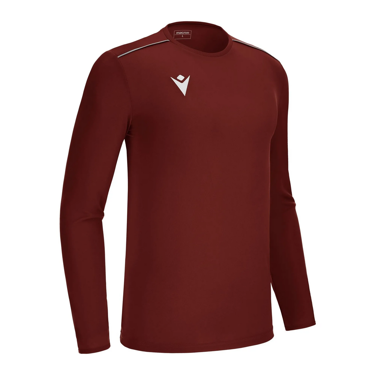 Macron Trikot RIGEL HERO Langarm Unisex Cardinal Front