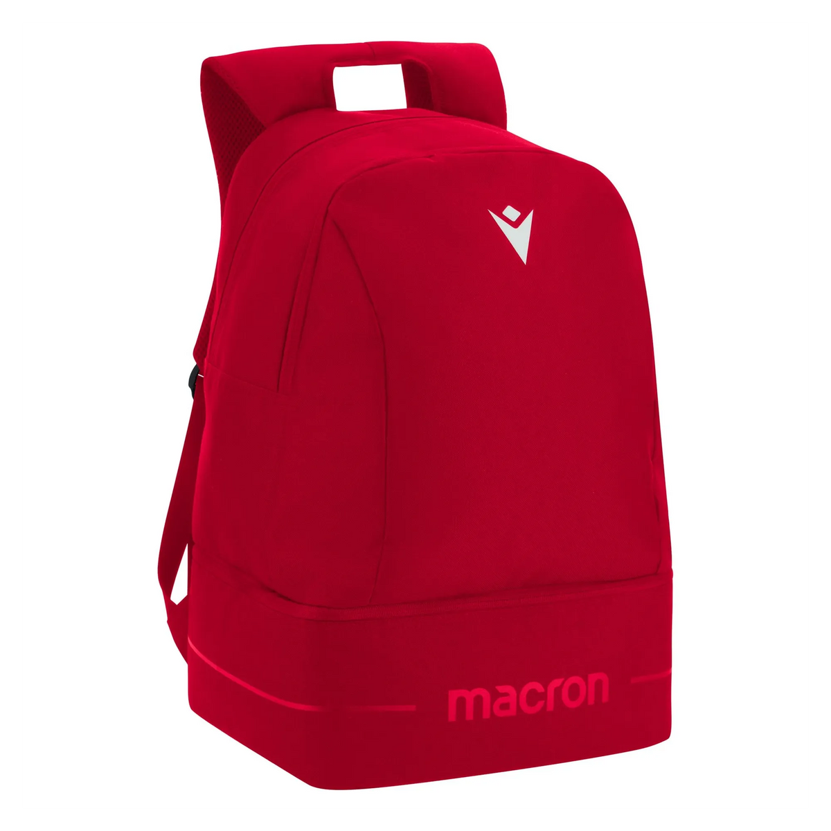 Macron Rucksack Crew M Unisex red Front