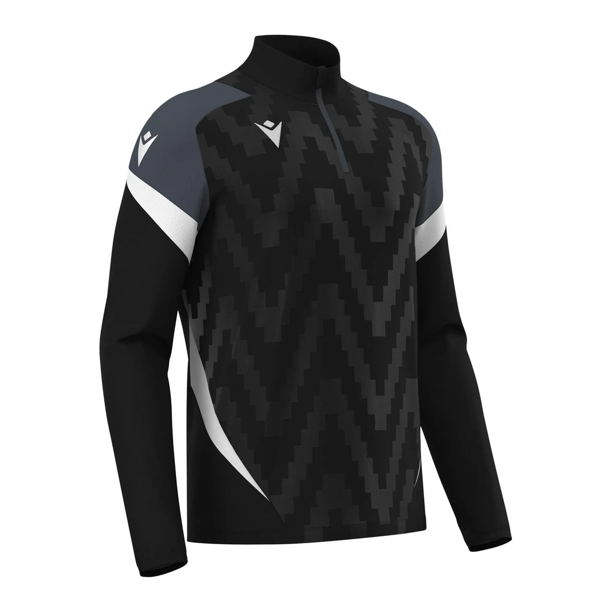 Macron Aufwärmshirt Starfall Unisex black Front