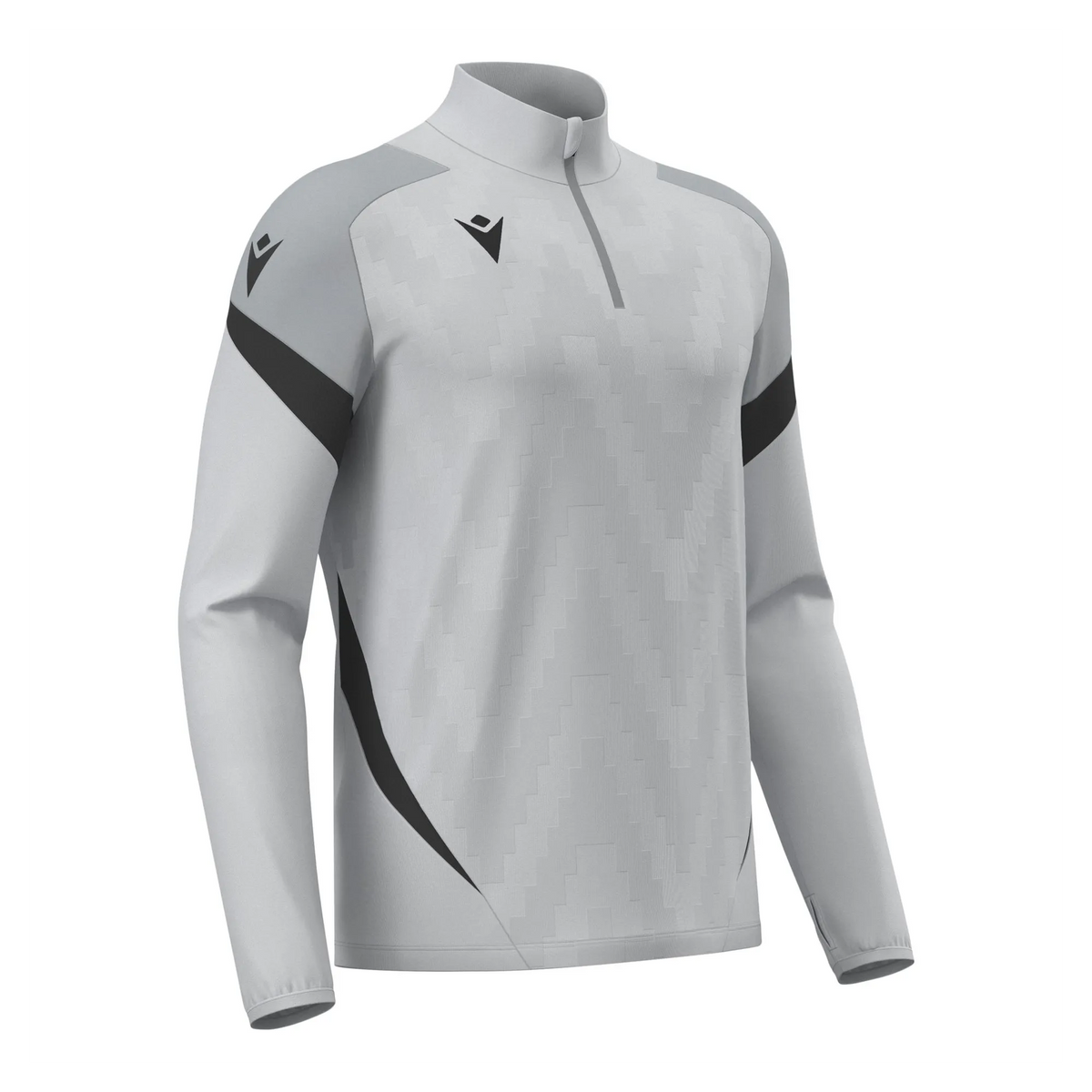 Macron Aufwärmshirt Starfall Unisex stone-grey Front