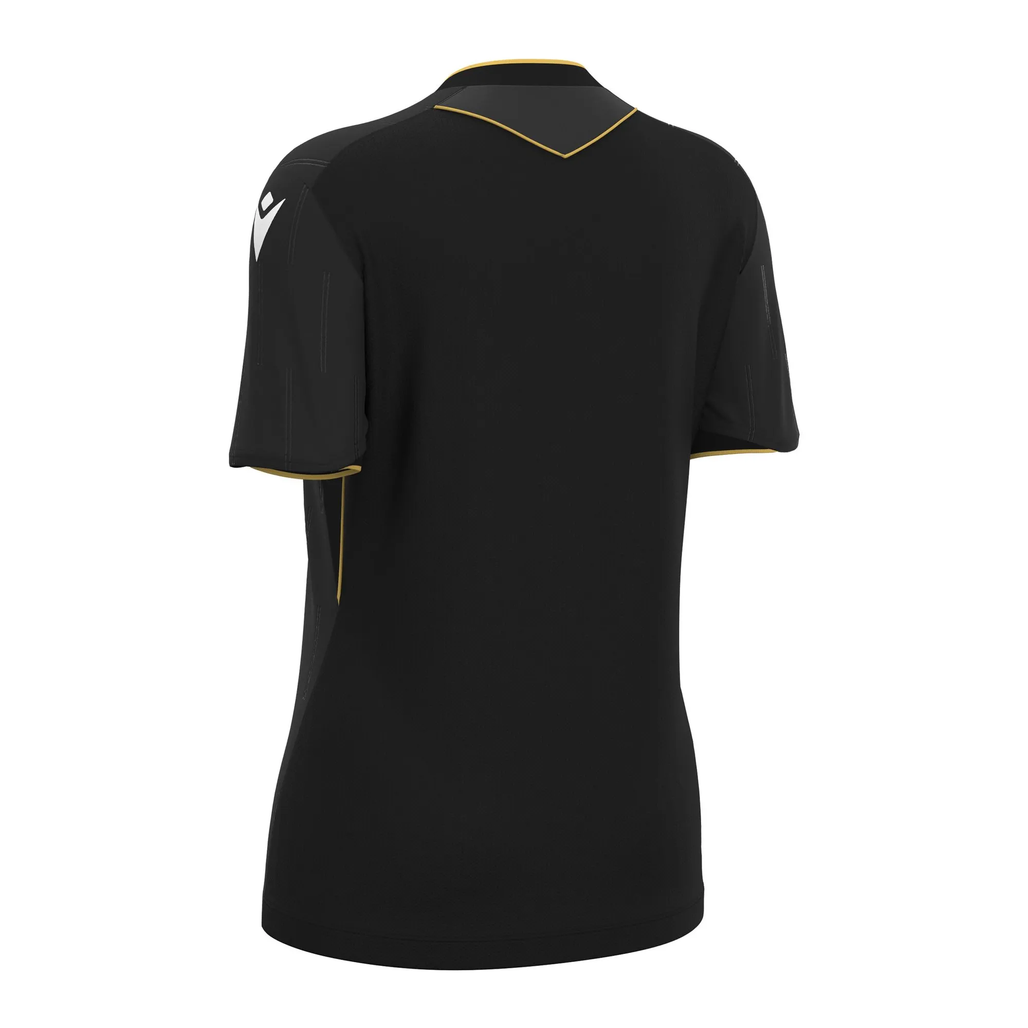 Macron Schiedsrichter Trikot Tess Eco Kurzarm Damen Black Rücken