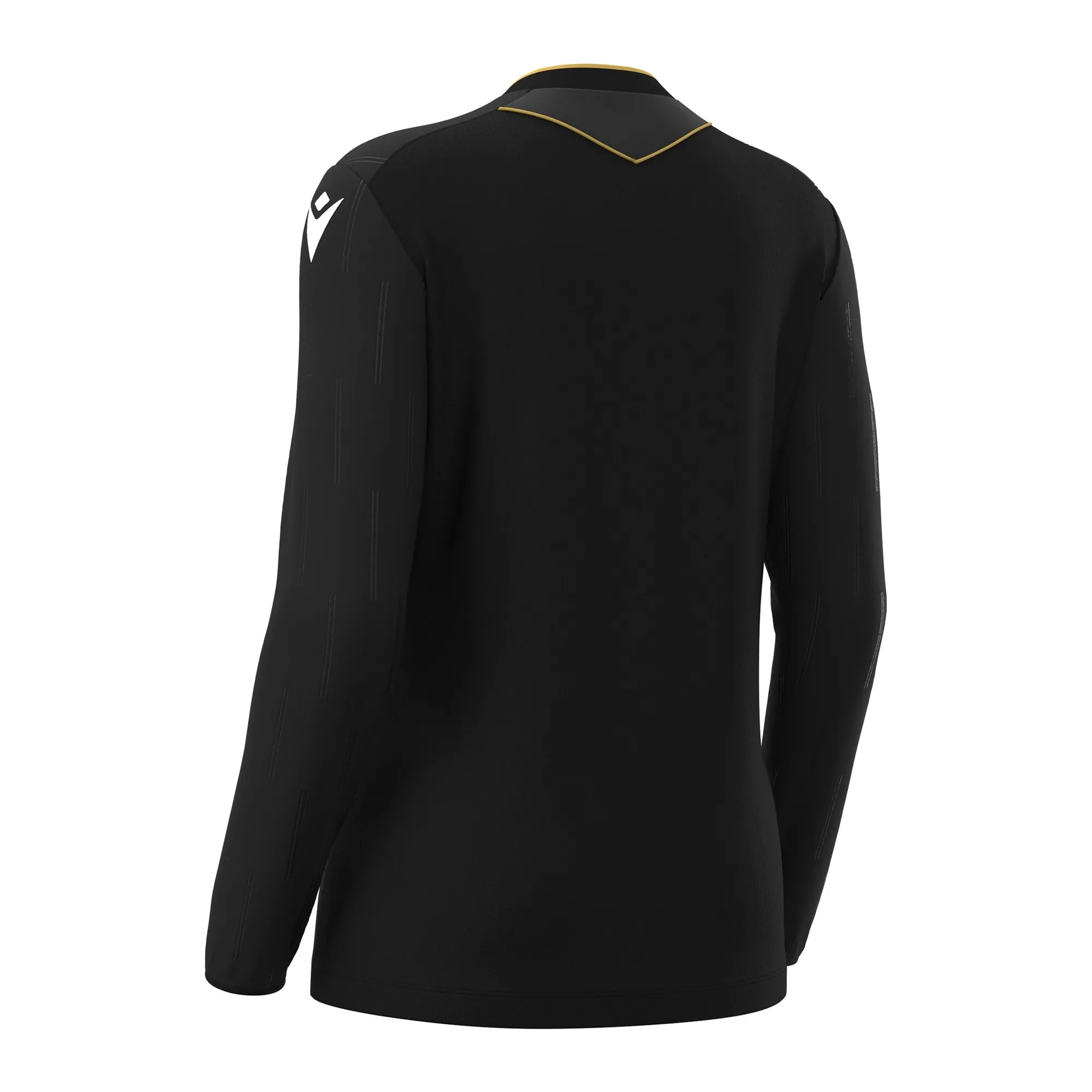 Macron Schiedsrichter Trikot Tess Eco Langarm Damen Black Rücken