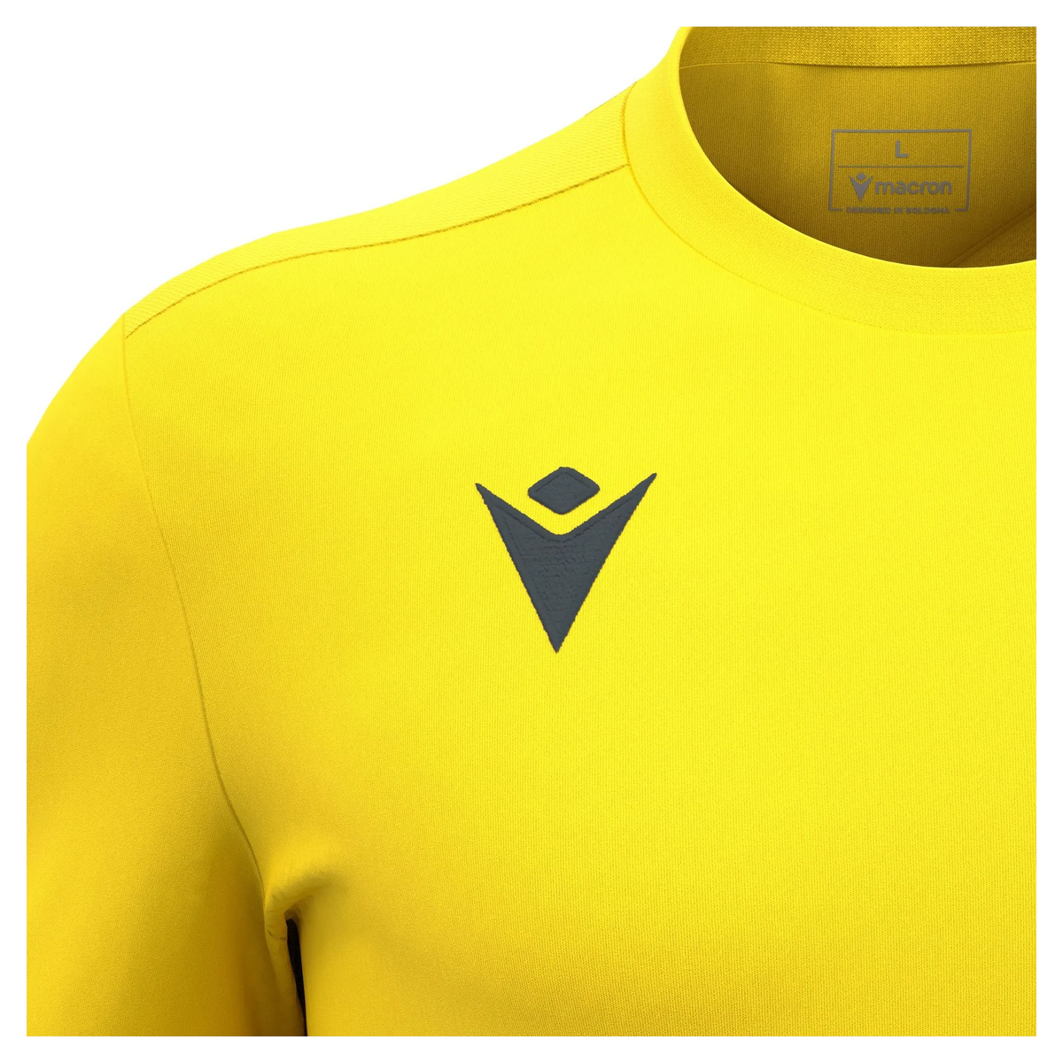Macron Trikot Void Unisex Gelb Detail
