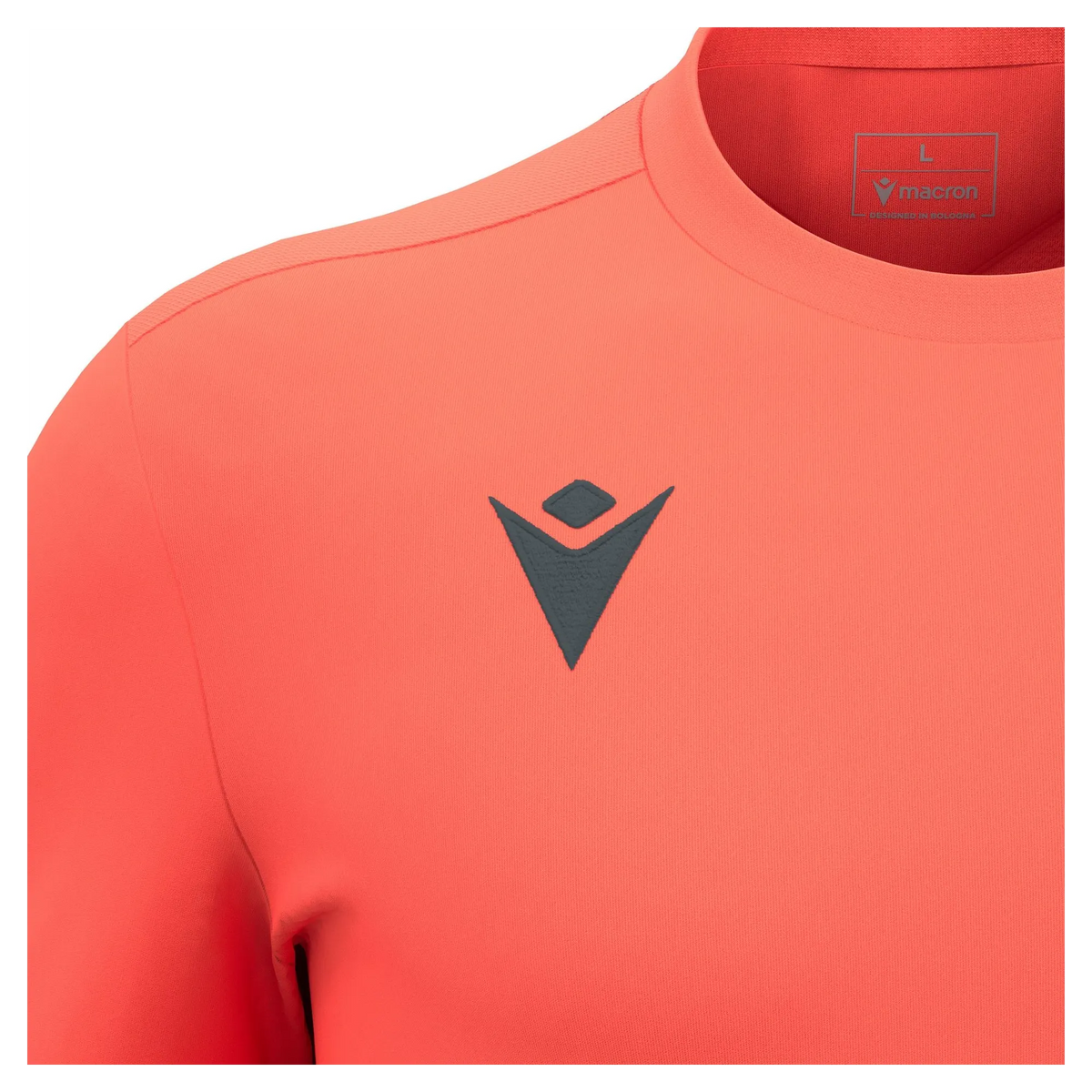Macron Trikot Void Unisex Koralle Fluo Detail