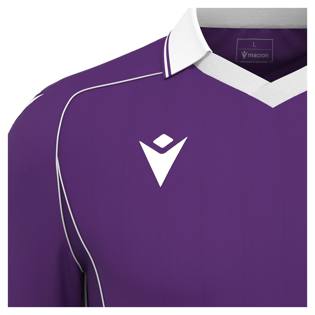 Macron Trikot Warden Eco Unisex Purple-White Detail