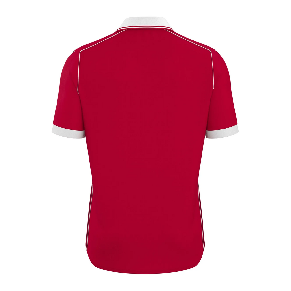 Macron Trikot Warden Eco Unisex Red-White Rücken