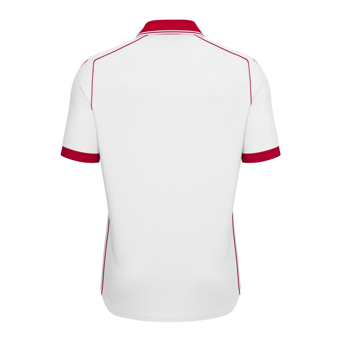 Macron Trikot Warden Eco Unisex White-Red Rücken