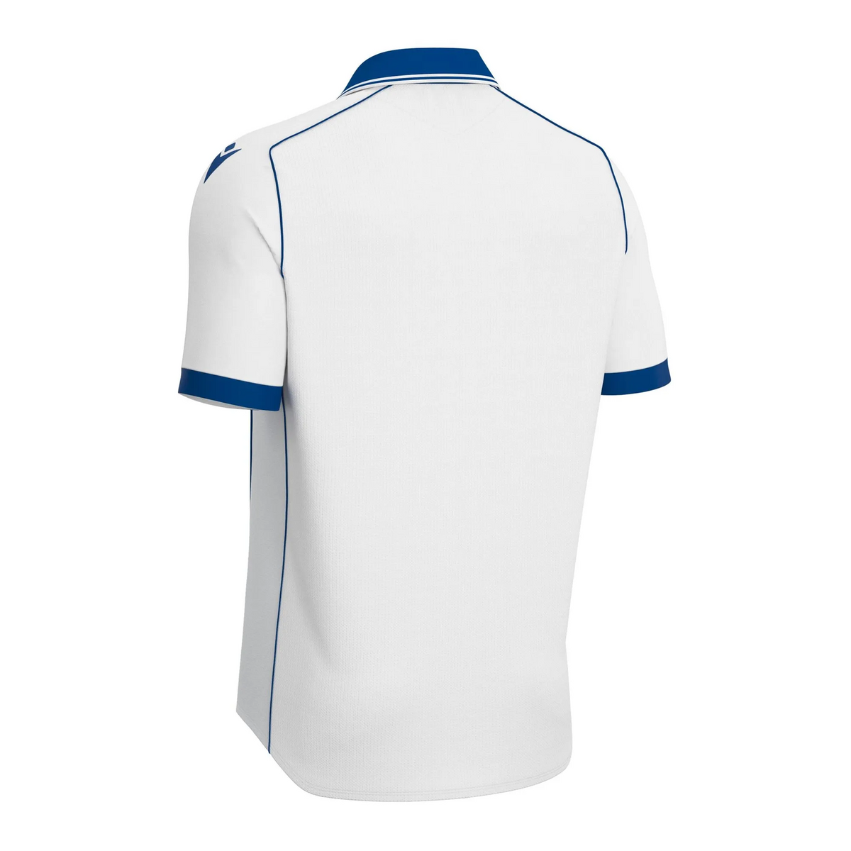 Macron Trikot Warden Eco Unisex White-Royal Blue Seite