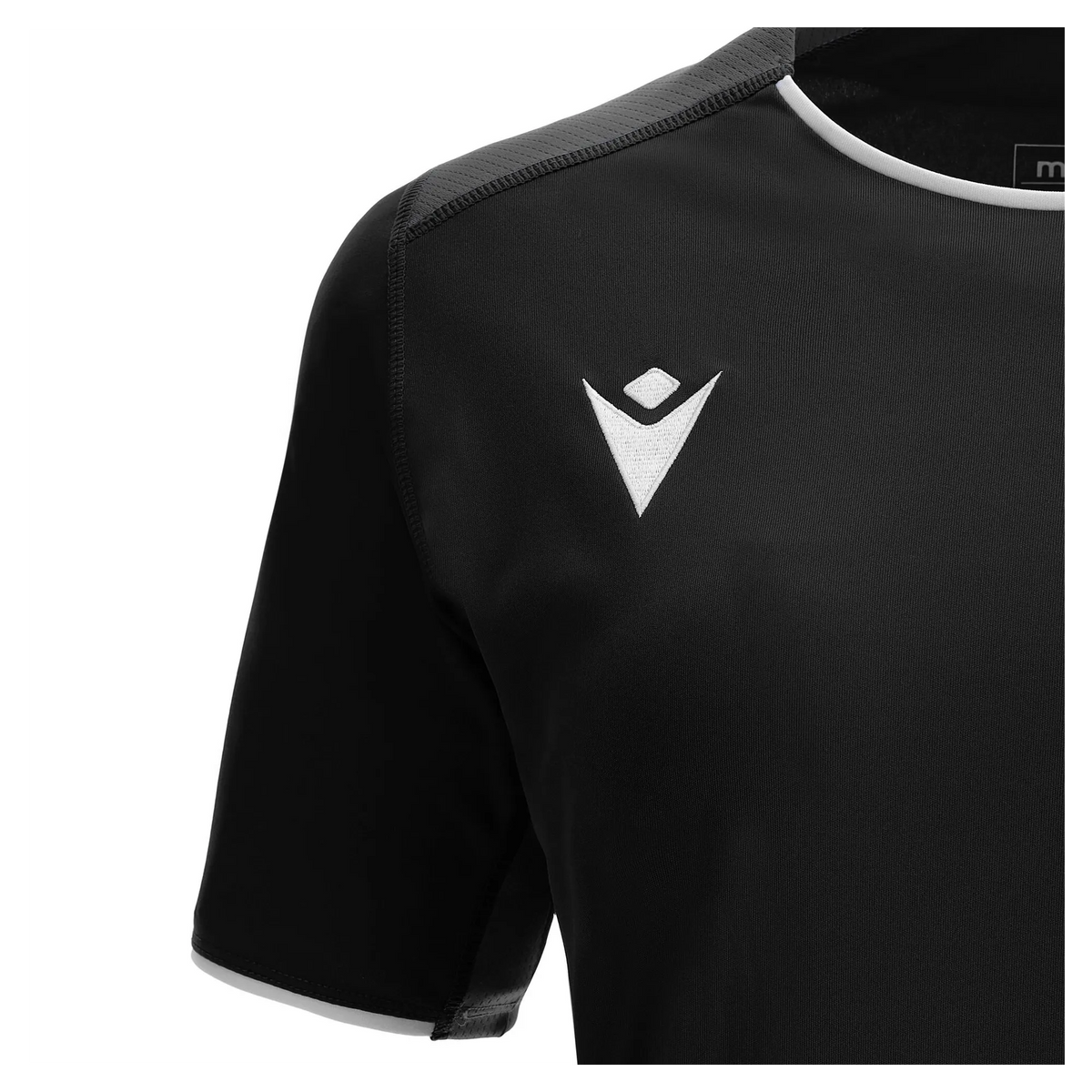 Macron Trikot Widia Eco Damen Black-White Detail