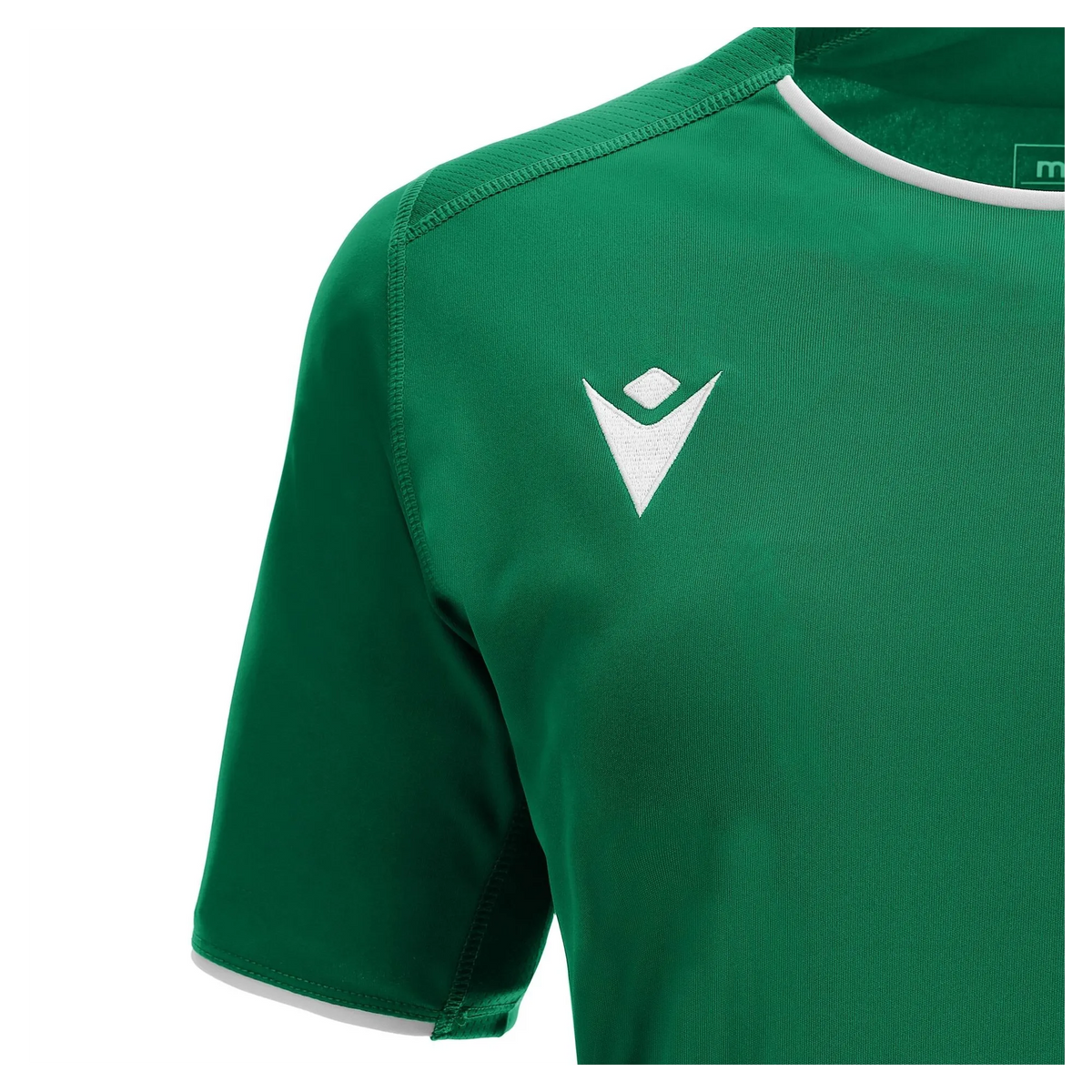 Macron Trikot Widia Eco Damen Green-White Detail
