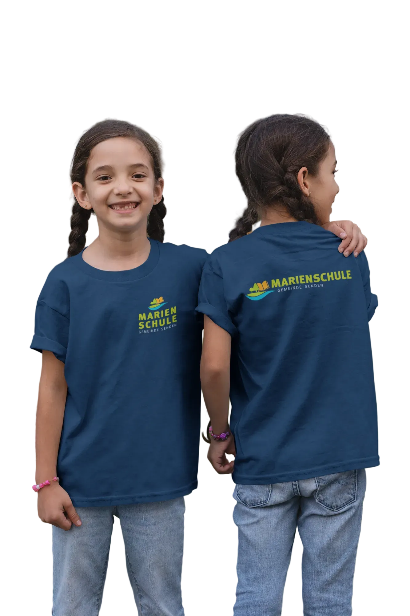 BIGTIME T-Shirt Marienschule Senden – Erwachsene Rücken