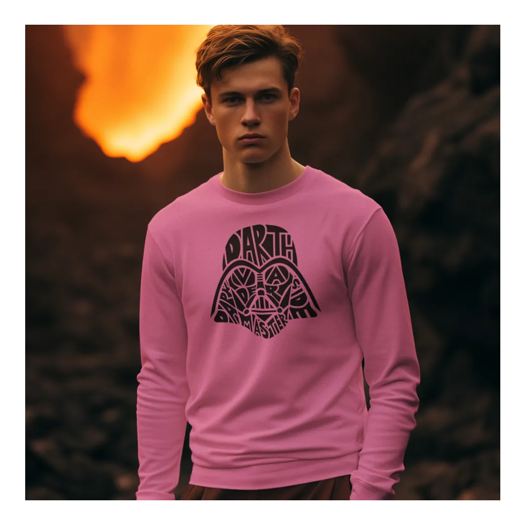 BIGTIME May the 4th Darth Vader - 2 Sweatshirt Unisex Rosa Front