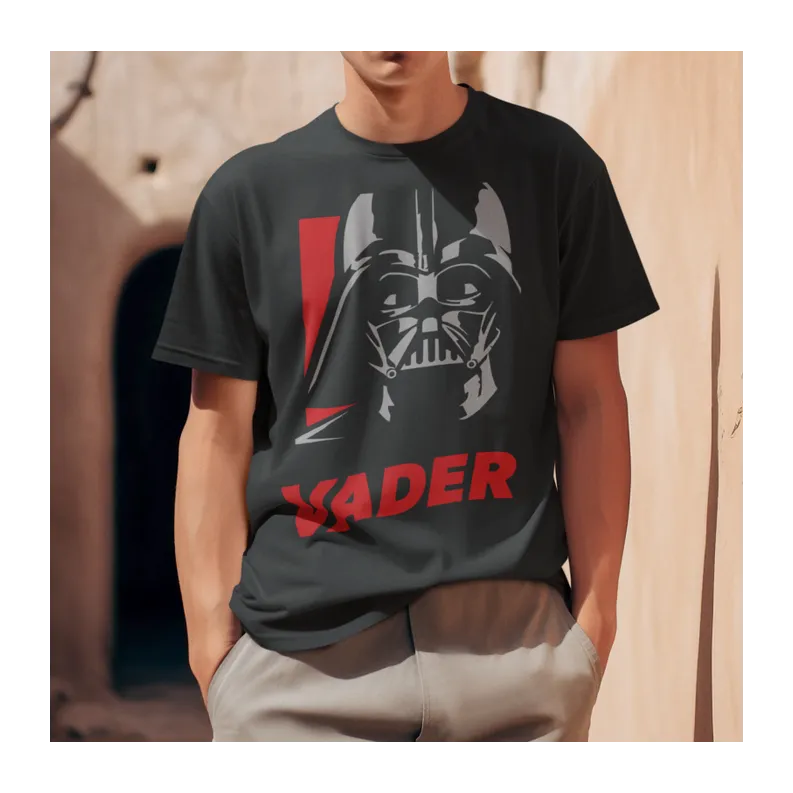 BIGTIME May the 4th Star Wars Darth Vader - 1 T-Shirt Unisex Dunkelgrau Front
