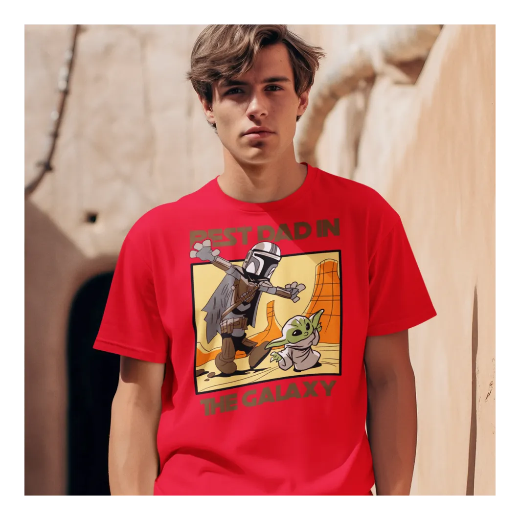 BIGTIME May the 4th Star Wars Mandalorian - 3 T-Shirt Kinder Rot Front