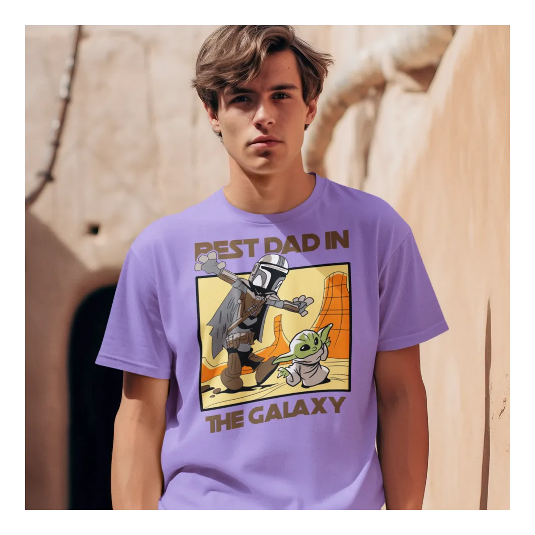 BIGTIME May the 4th Star Wars Mandalorian - 3 T-Shirt Kinder Violet Front