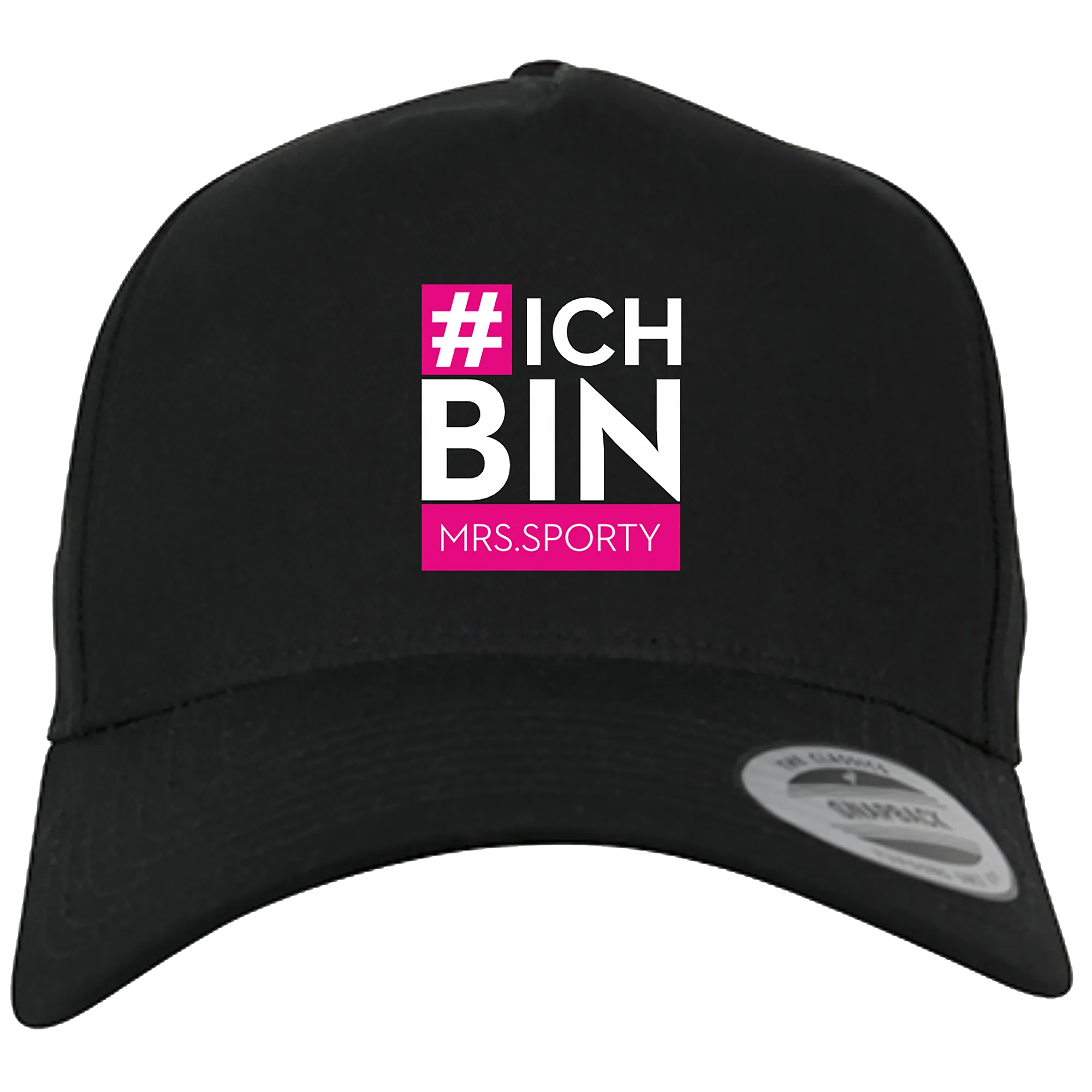 BIGTIME Mrs Sporty | Cap Ich bin Mrs. Sporty schwarz