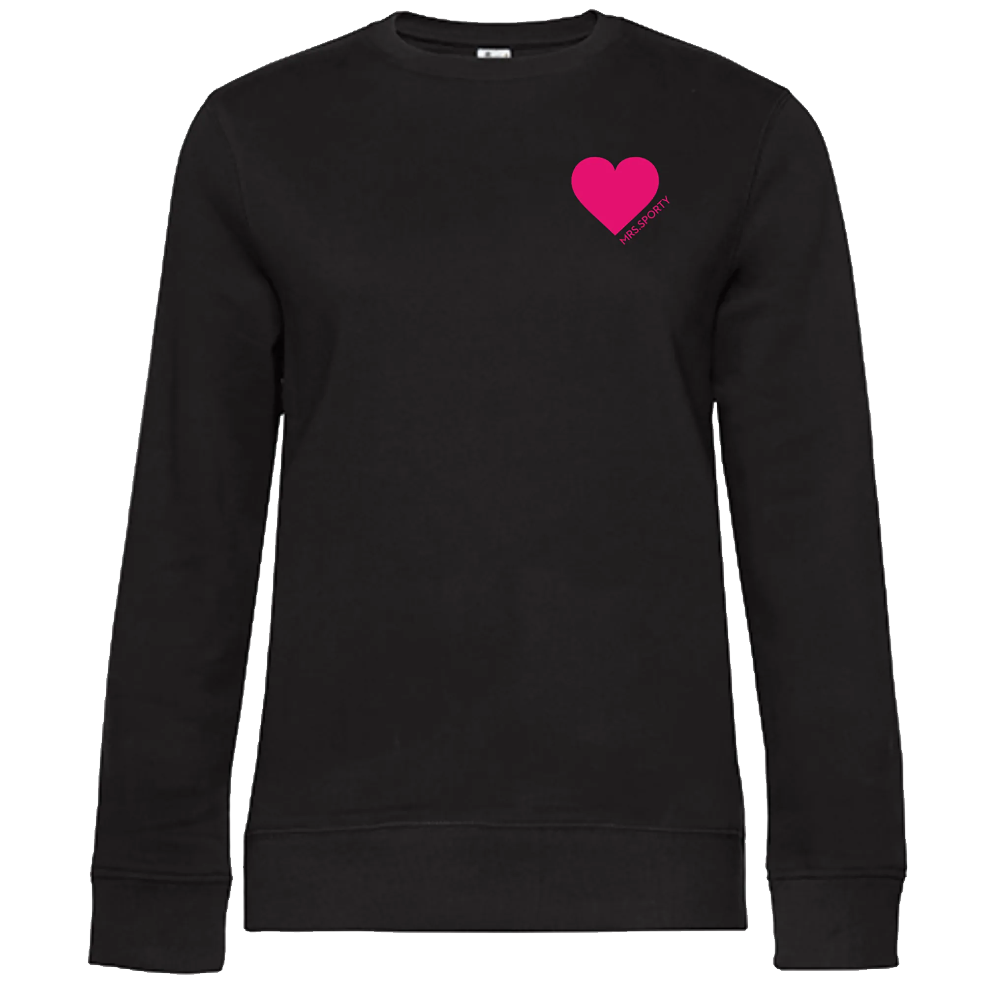 BIGTIME Mrs Sporty | Pullover schwarz Damen Front
