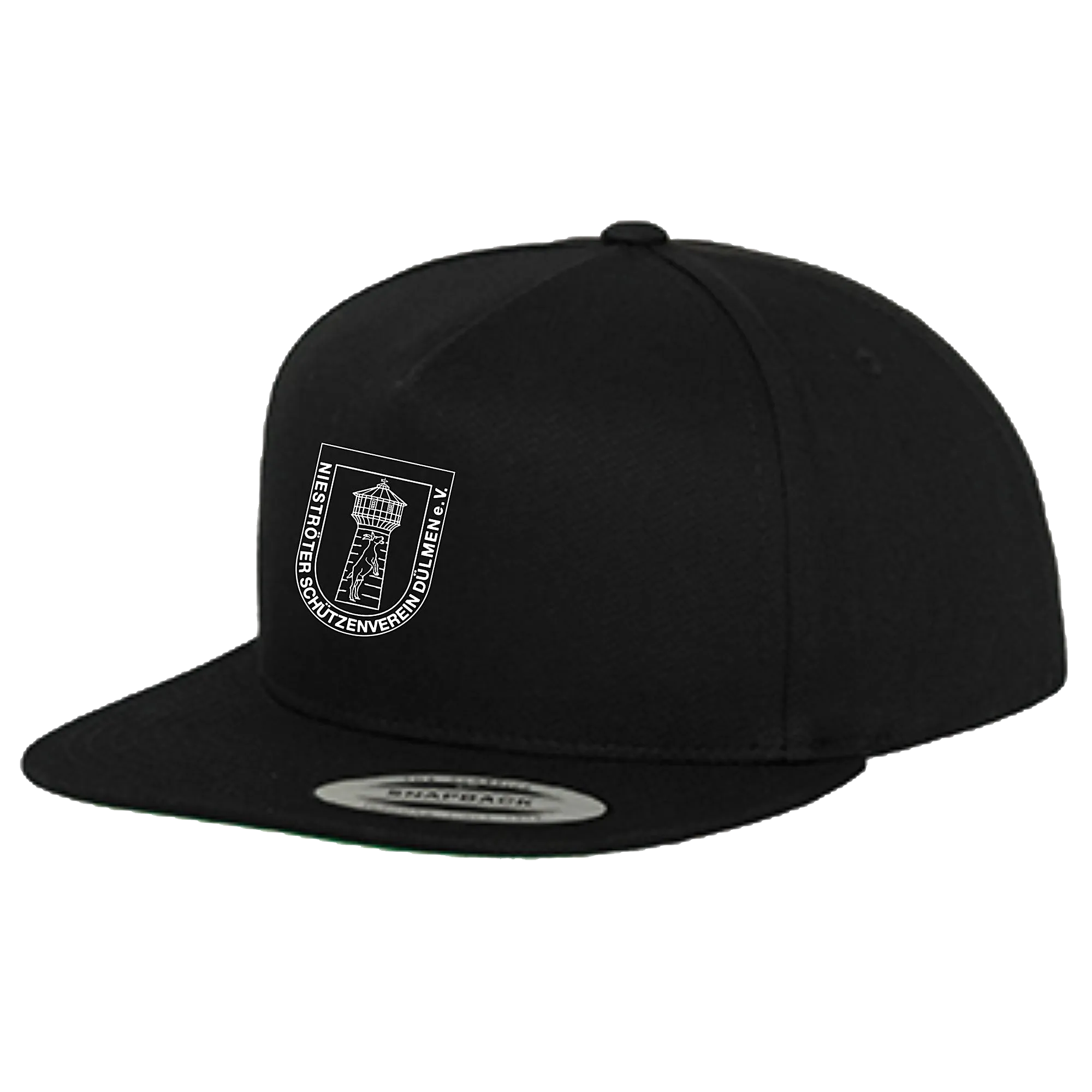 FLEXFIT Nieströter Schützenverein | Flat Visor weißes Wappen