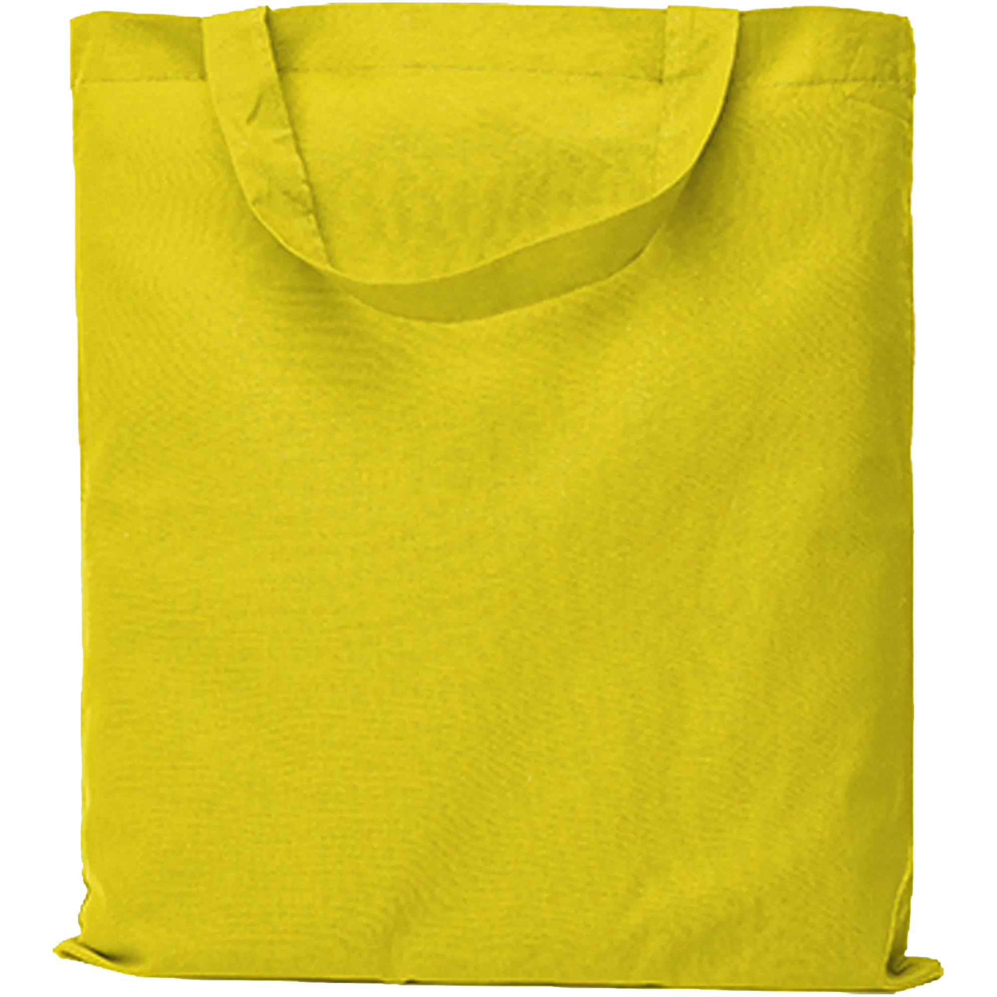 Printwear Baumwoll Bag Kurze Henkel Yellow (ca. Pantone 115U-HKS 04)